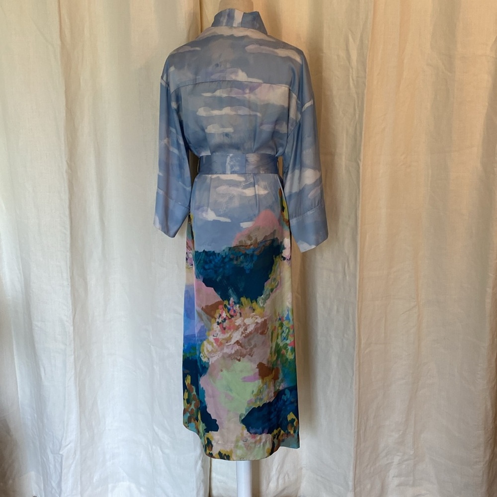 Soma Monet Watercolor Style Robe - Picture 3 of 9